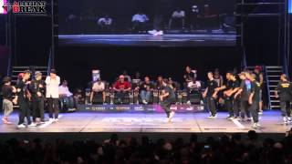 MORNING OF OWL vs MELTING FORCE / BBOY CREW QF_1 / R16 2013 FINAL DAY2 / Allthatbreak.com