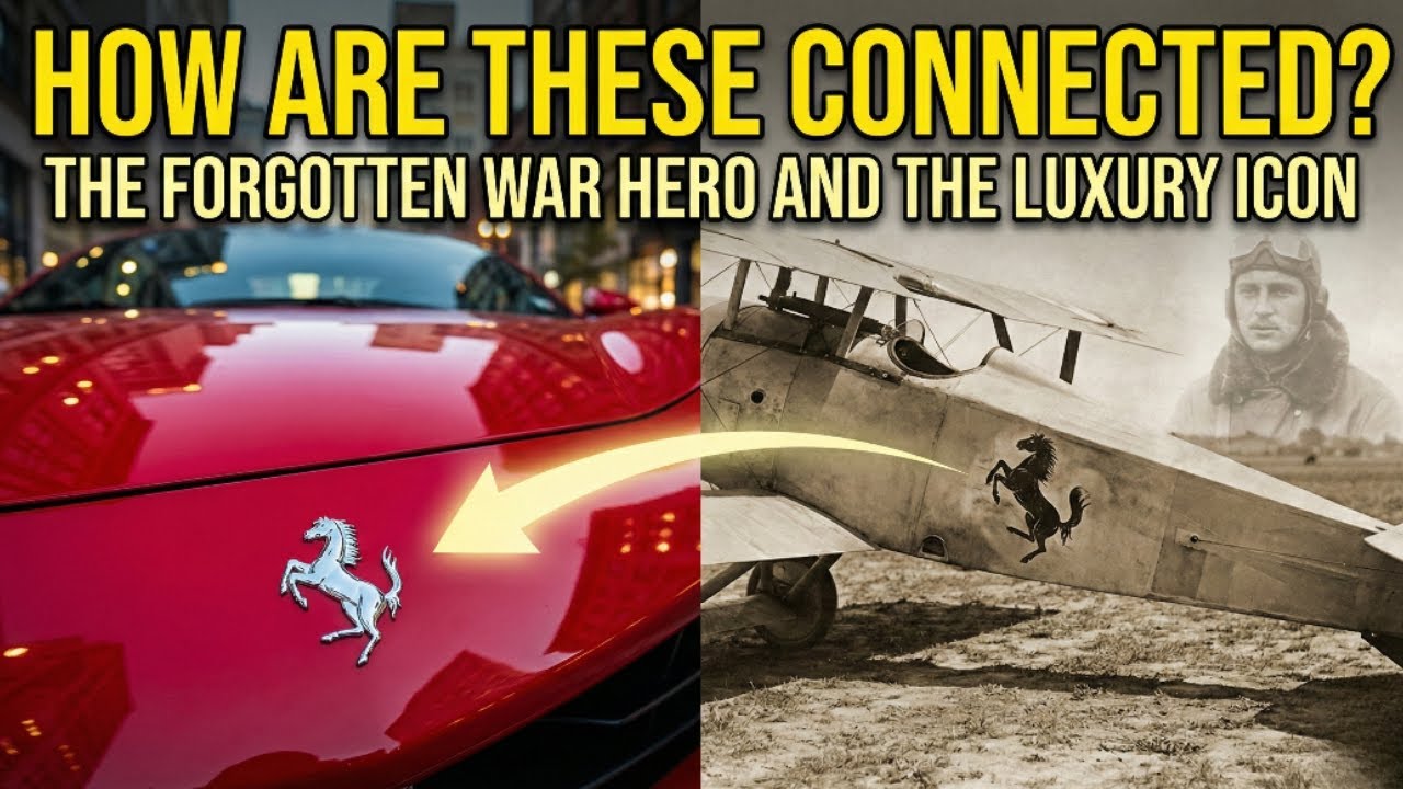 The WWI Pilot Who GAVE Ferrari Its Iconic Horse (Untold Origin)