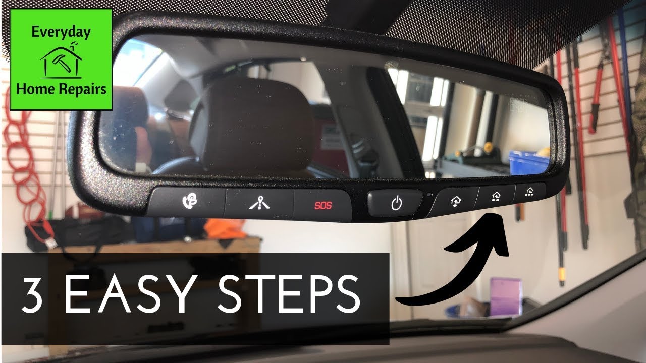 How To Set Up Garage Door Opener In Hyundai Sonata