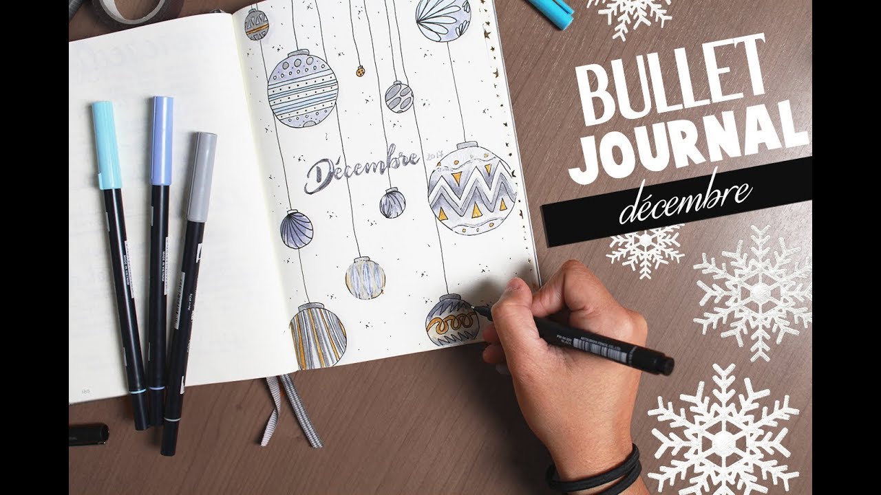 Mon bullet journal ⎮ DECEMBRE ️ - YouTube
