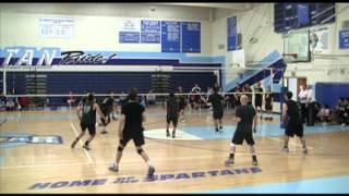 Justin Bates #11 2012 Volleyball Video