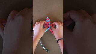 Simple DIY Paper Bracelet #shorts #diy