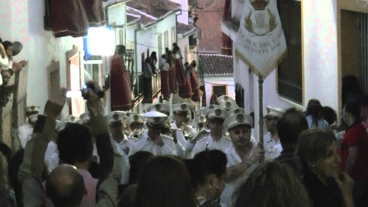 Pedazo de banda -El Rosario de Arriate en Cañete la Real- Marcha  La pasión.