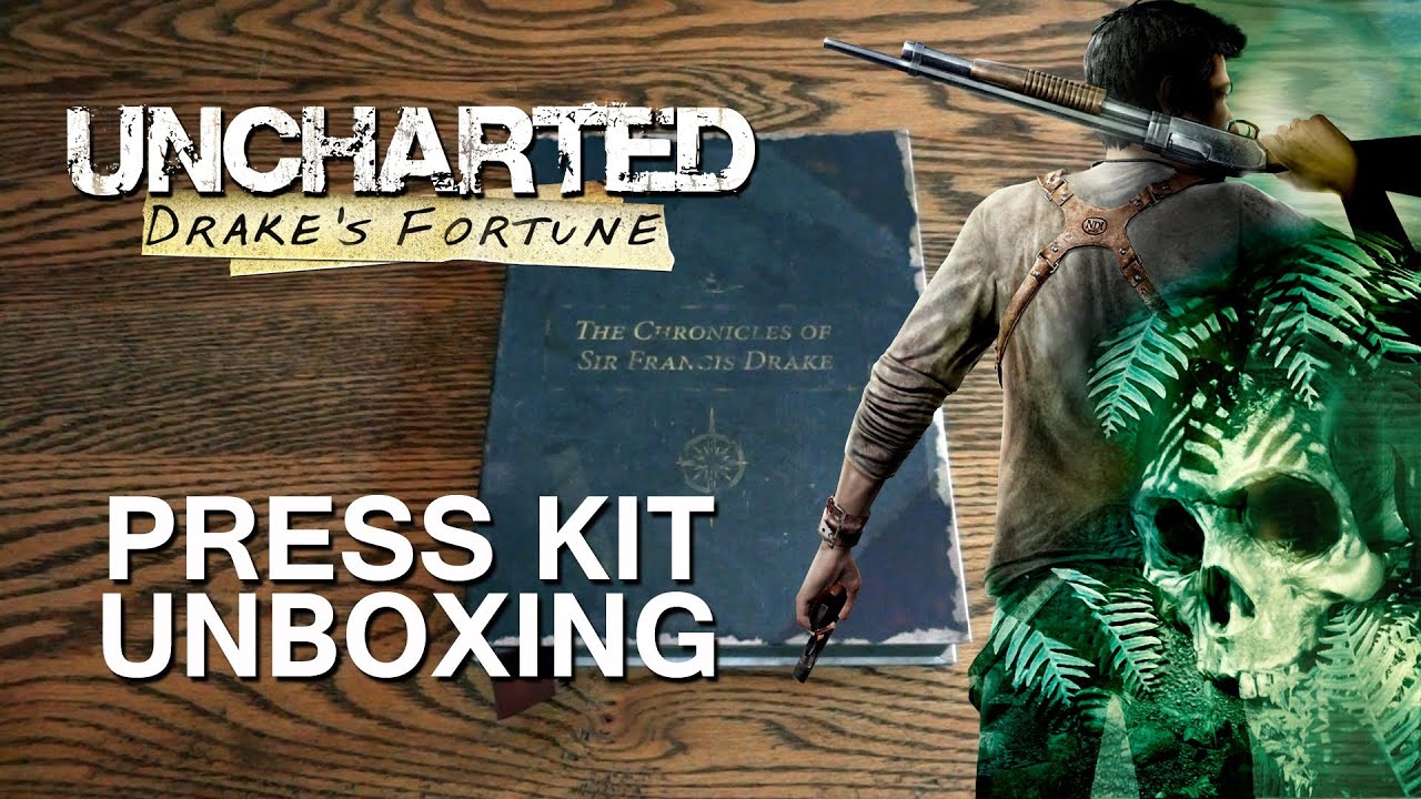 Kit Stickers Uncharted The Nathan Drake Collection Promo sony Among Fortune