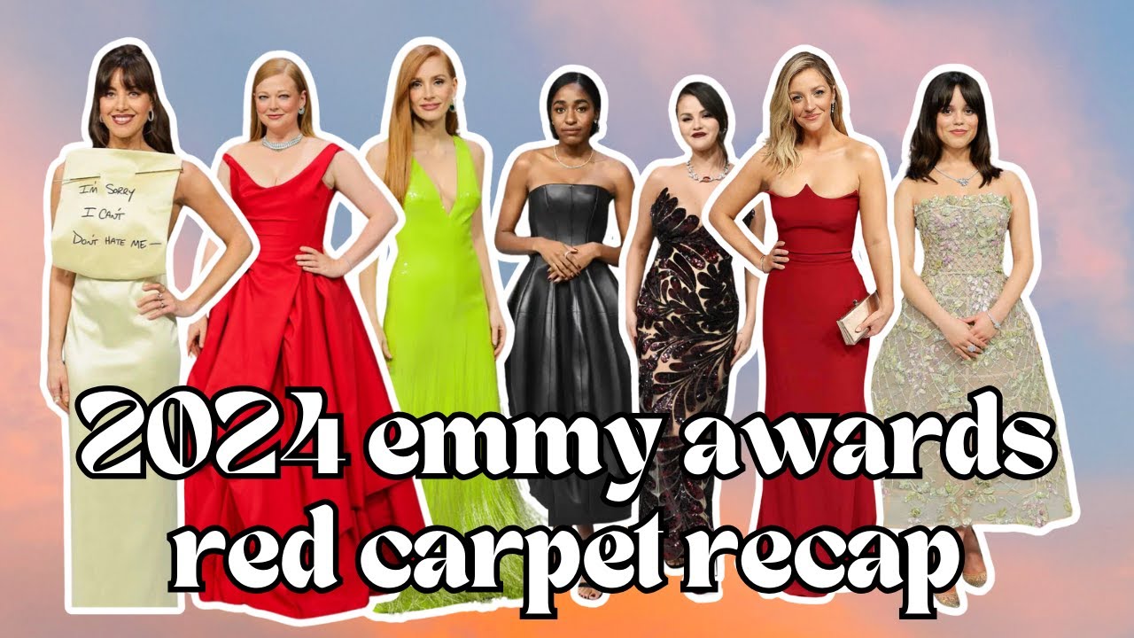 2024 emmy awards red carpet recap YouTube