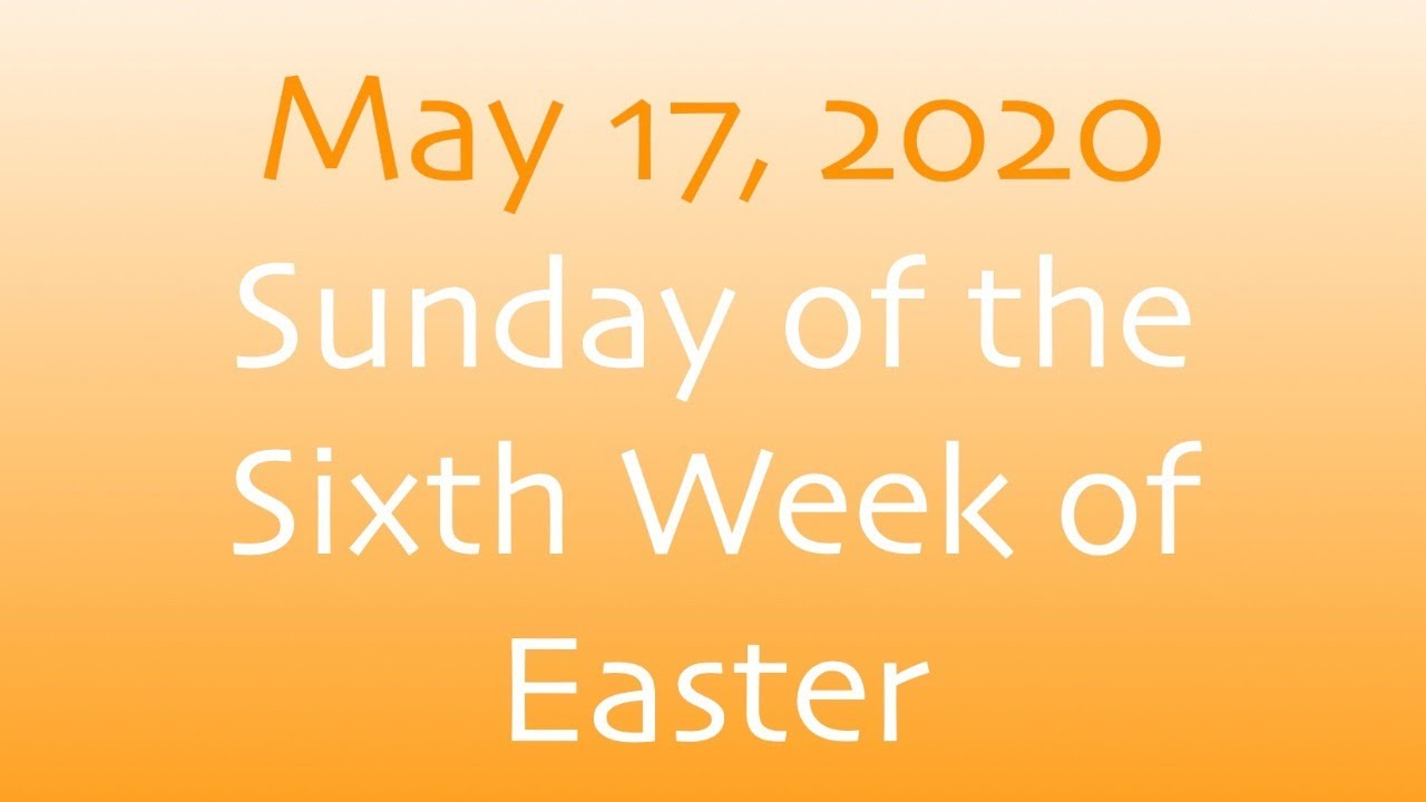 Mass at Nativity in Torrance • Sunday May 17 2020 YouTube