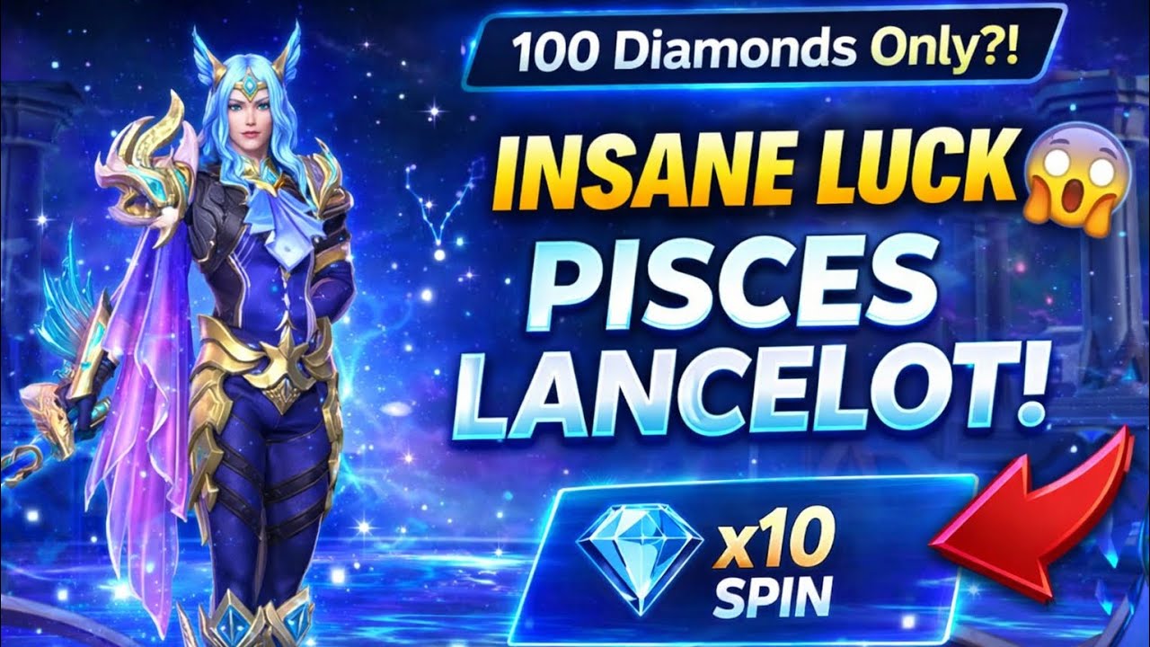 This is how I got Lancelot Pisces skin with only(~700 coa)❗ Zodiac draws❗Mlbb 