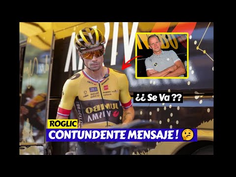 ROGLIC ? Contundente Mensaje desde JUMBO VISMA ! ? ¿¿Se Va??