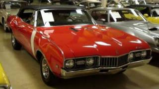 1968 Oldsmobile Cutlass Convertible Muscle Car