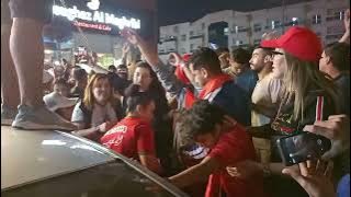 Moroco Fans Dubai police ever busy , polotigal fans mourn