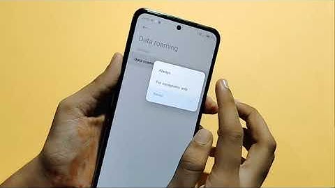 Mi 11X data roaming full setting | how to disable data roaming | data roaming set kaise kare