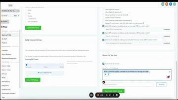 How To Set Up the Missed Call Text Back Feature