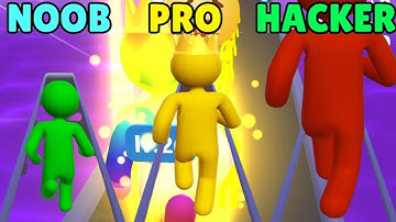 Giant Rush! New update level gameplay fighter game(NOOB VS PRO VS HACKER)