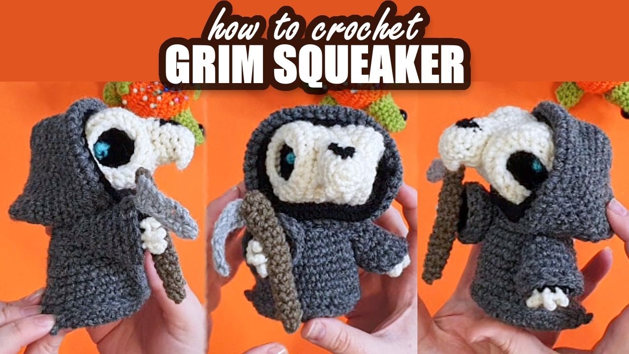 Crochet Pattern - Grim Squeaker - YouTube