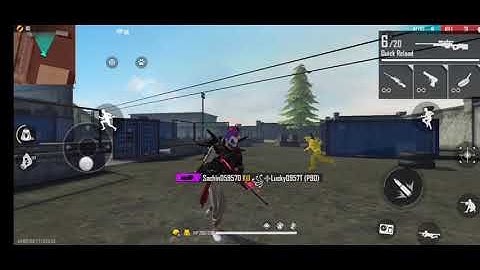 free fire🔥 video, double snipers in training ground #AWM headshot  video