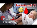 PERIODE mit 7 Jahren?! 😲​🩸 Zweitklässlerin klagt über Unterleibsschmerzen | Klinik am Südring |SAT.1