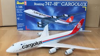 Assembly / Revell 1/144 scale Boeing 747-8F Cargolux / Zocker J (for Captain Joe👋🏻)