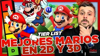 Tier List - Los MEJORES JUEGOS de MARIO (¿hay alguno malo?)