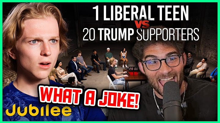 Can 1 Woke Teen Survive 20 Trump Supporters? | Hasanabi Reacts to Jubilee