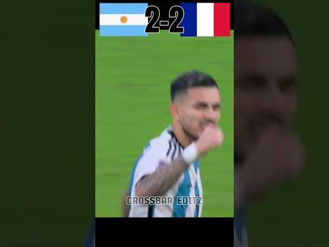 Argentina vs France FIFA World Cup Imajinary | Penalty shoot out Highlights #messi vs #mbappe