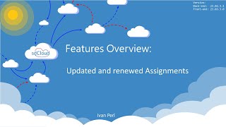 sdCloud - Updated assignments feature