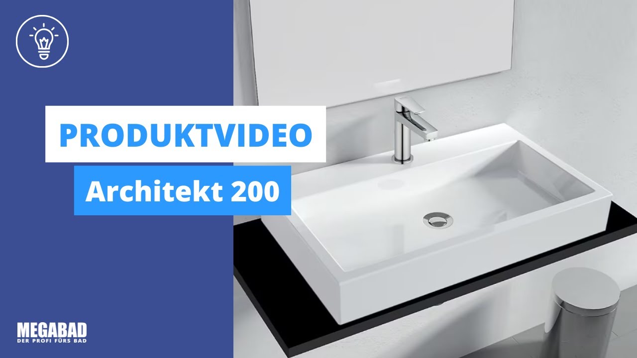 Architekt 200 | Produktvideo | Megabad Profi Collection