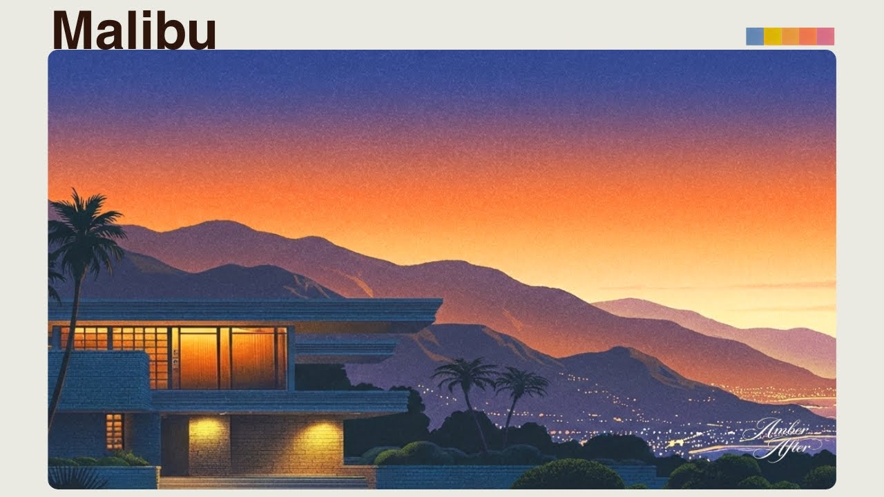 Jazz House Mix | (Malibu Hills Penthouse) Smooth Jazz House Set | Sunset Grooves & Ocean Nights