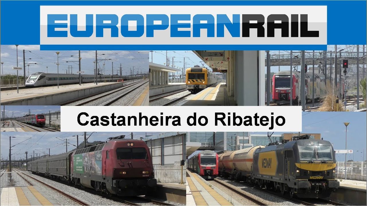 #Portugal2019 Comboios de Portugal & Medway trains - Estação de Castanheira do Ribatejo