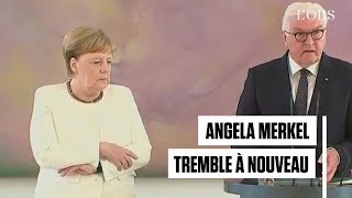 Angela Merkel de nouveau prise de tremblements lors d'une cérémonie officielle à Berlin