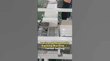 Horizontal Automatic Packing Machine ② Carton Sorting