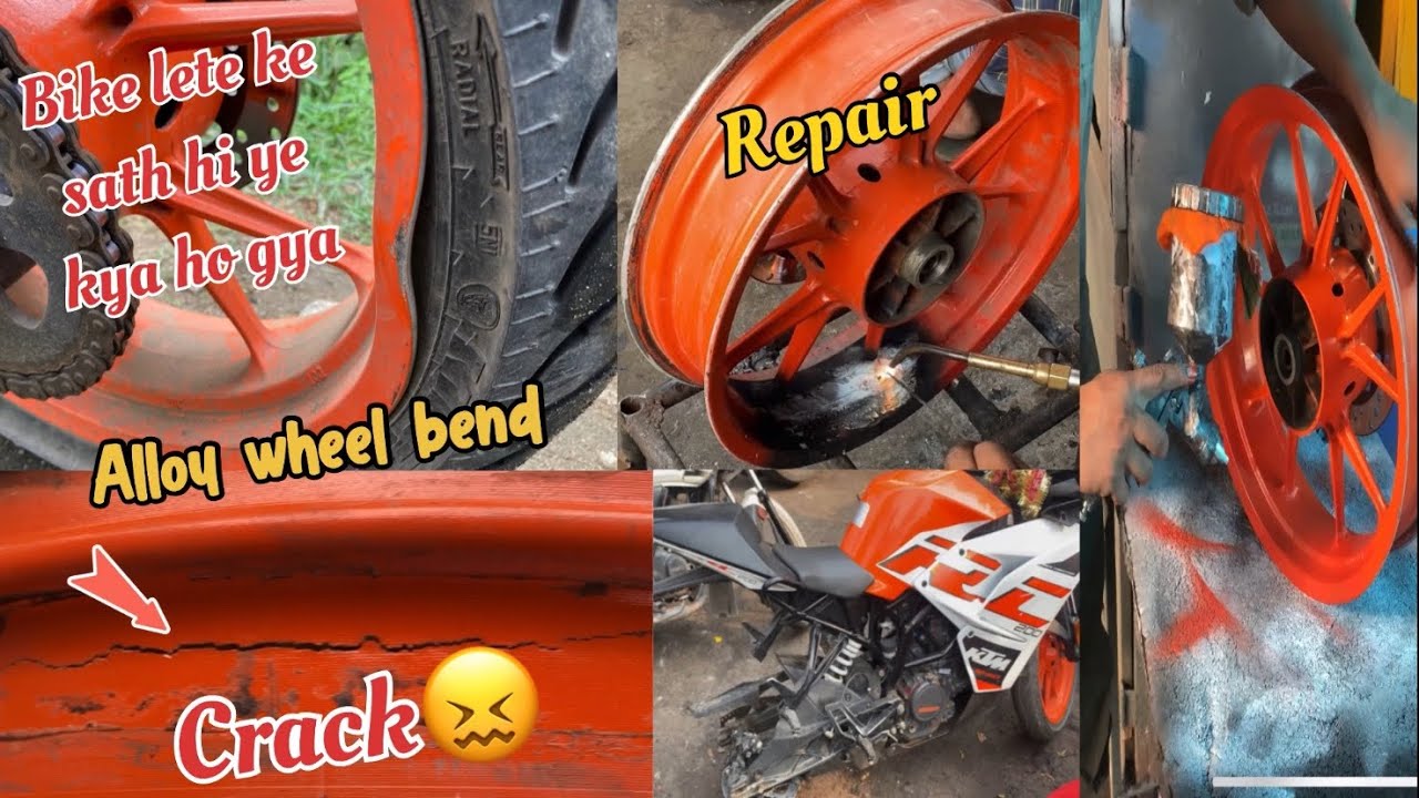 Alloy wheels bent repair KTM rc alloy wheel bent alloy wheels repair