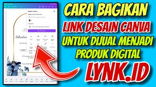 How To Share Canva Design Links For Sale On Lynkid Digital Products