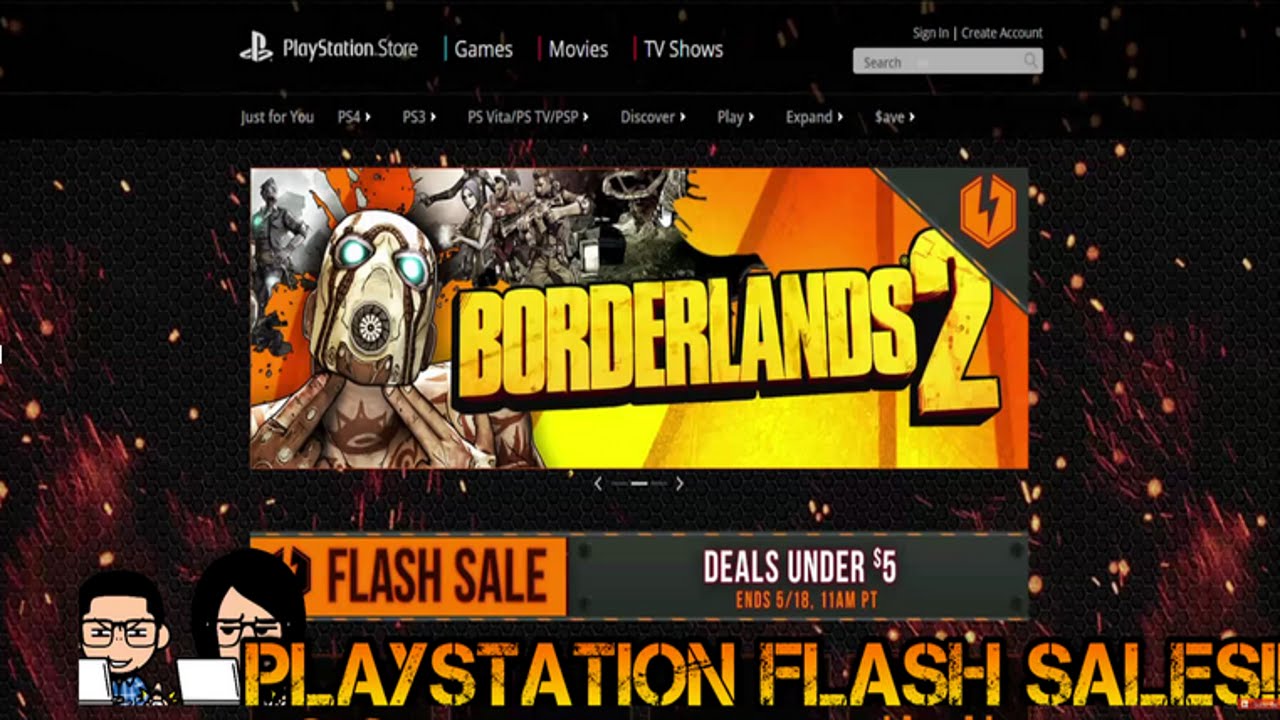 PlayStation Flash sales 51515 YouTube