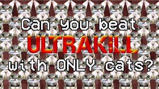 Can You Beat Ultrakill With ONLY Cats