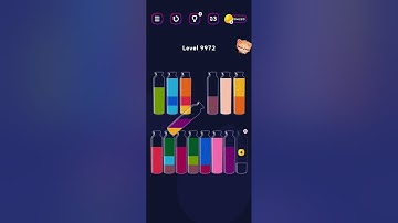Get Color Level 9972 #watersortpuzzle #colorgames #watersort #watersortgame