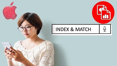 Perform a Lookup with INDEX and MATCH - Excel on Mac