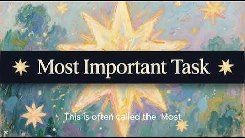 Boost Your Productivity: Conquer Your Most Important Task (MIT)!