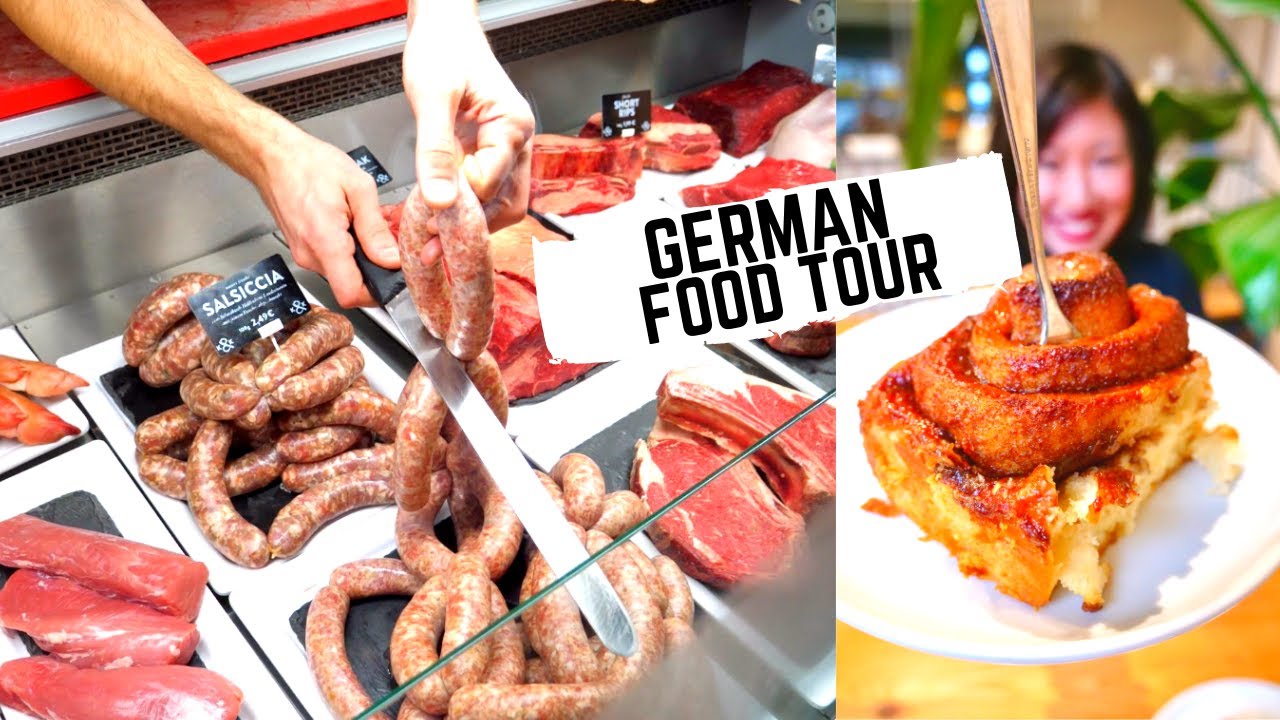 German Food Tour In Berlin Gourmet Sausages Delicious Fried Chicken Berlin Food Youtube