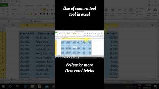 Excel Camera Tool 😱 Hidden Feature जो 90% लोग नहीं जानते!