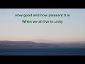 How Good and How Pleasant (Graham Kendrick)