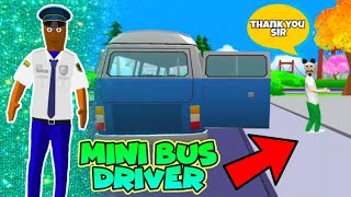 jack becomes mini bus driver 🚍🚍 in dude theft wars