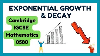 Exponential Growth and Decay Questions - IGCSE Mathematics 0580 #igcse #math #compounding #growth