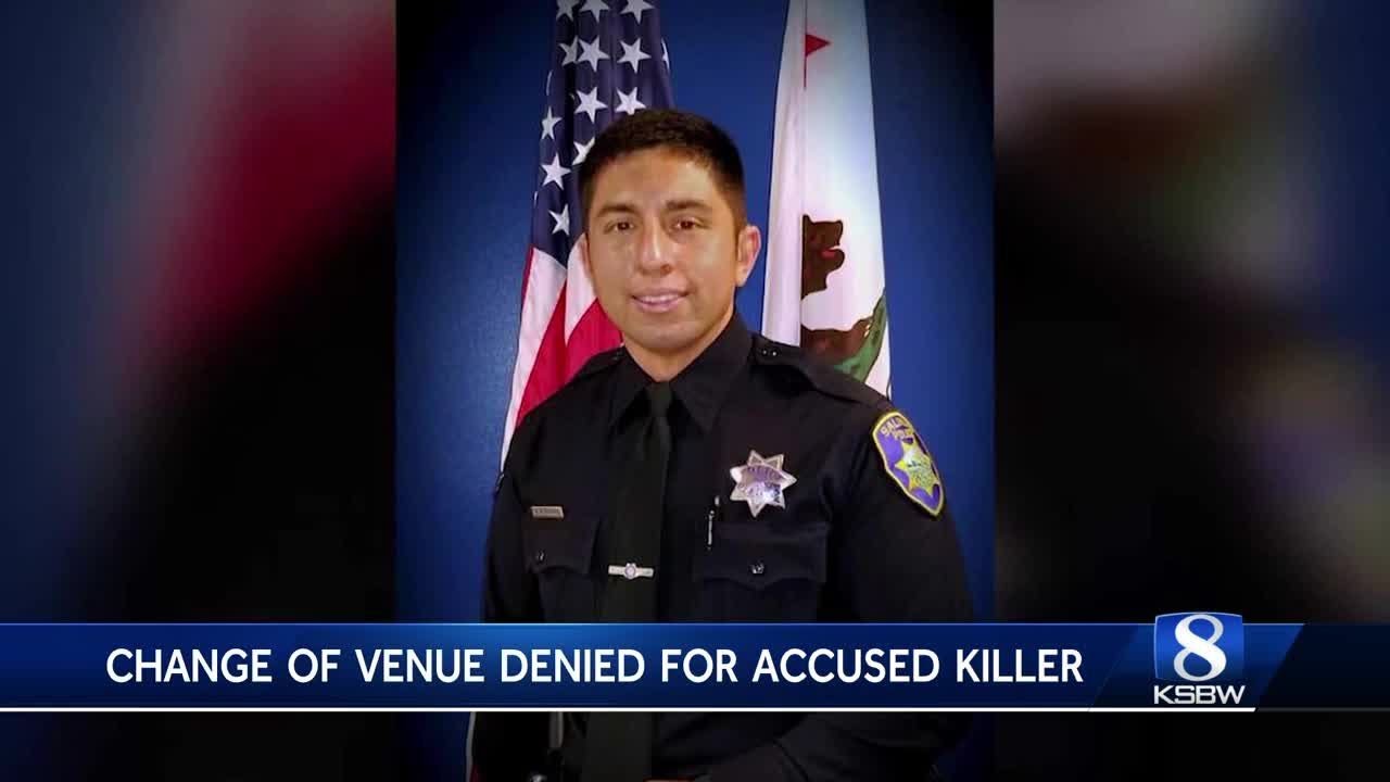 Change of venue request denied for man accused of killing Salinas cop ...
