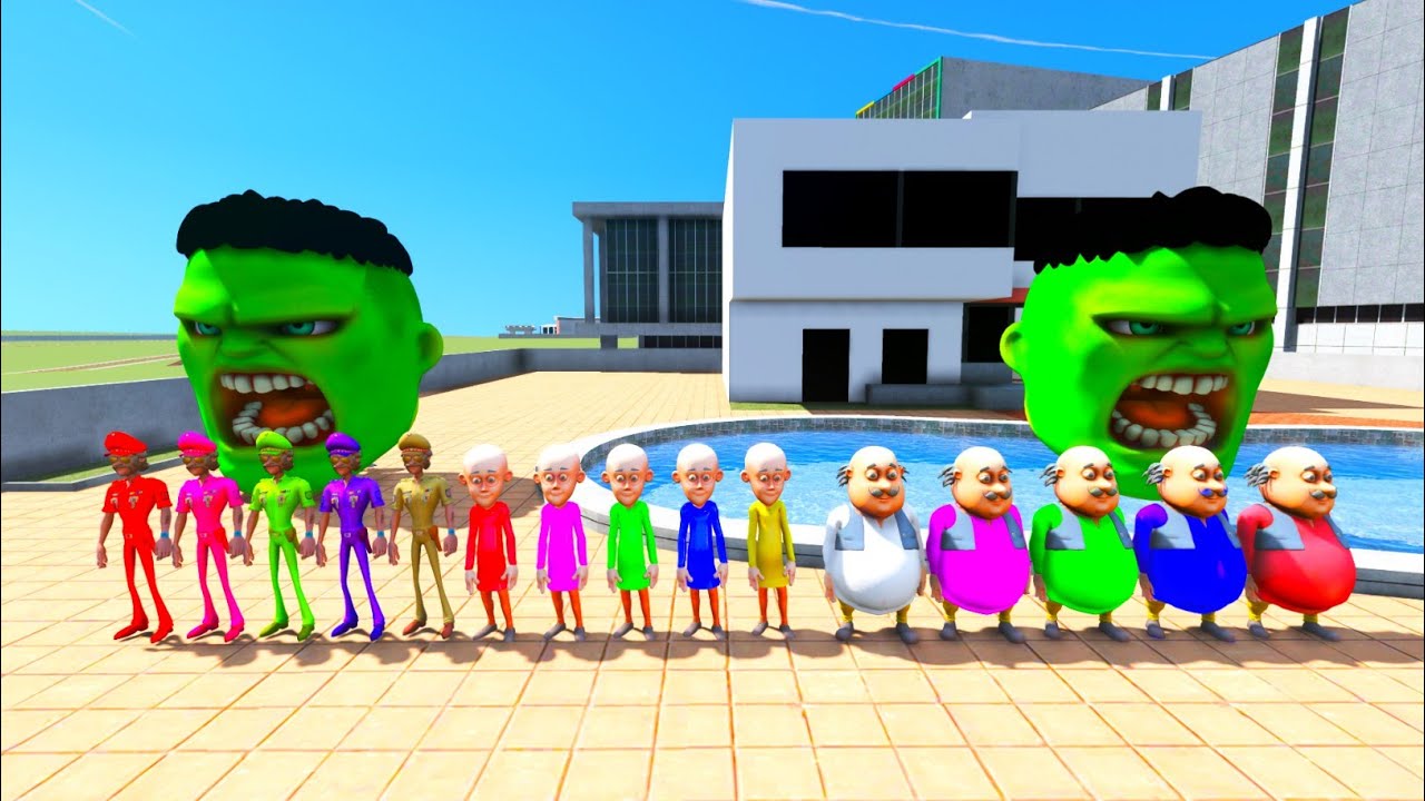 FRANKLIN PLAYING HIDE AND SEEK WITH MOTU PATLU AND CHINGHAM SIR TEAM  IN INDIAN BIKE DRIVING 3D