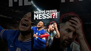 MBAPPE Just Passed MESSI🤯| 14 vs 13 | FIFA World Cup #shorts #football