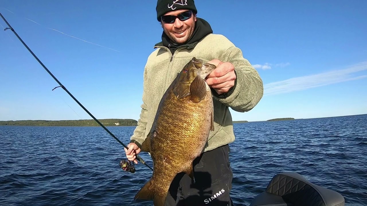 Smallmouth Bass Fishing in Door County Wisconsin