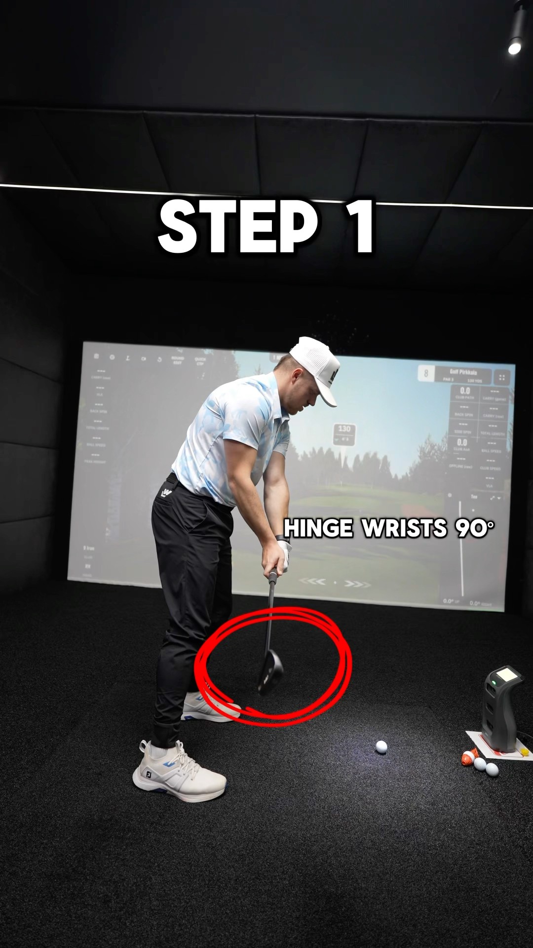 THE PERFECT BACKSWING DRILL #golf