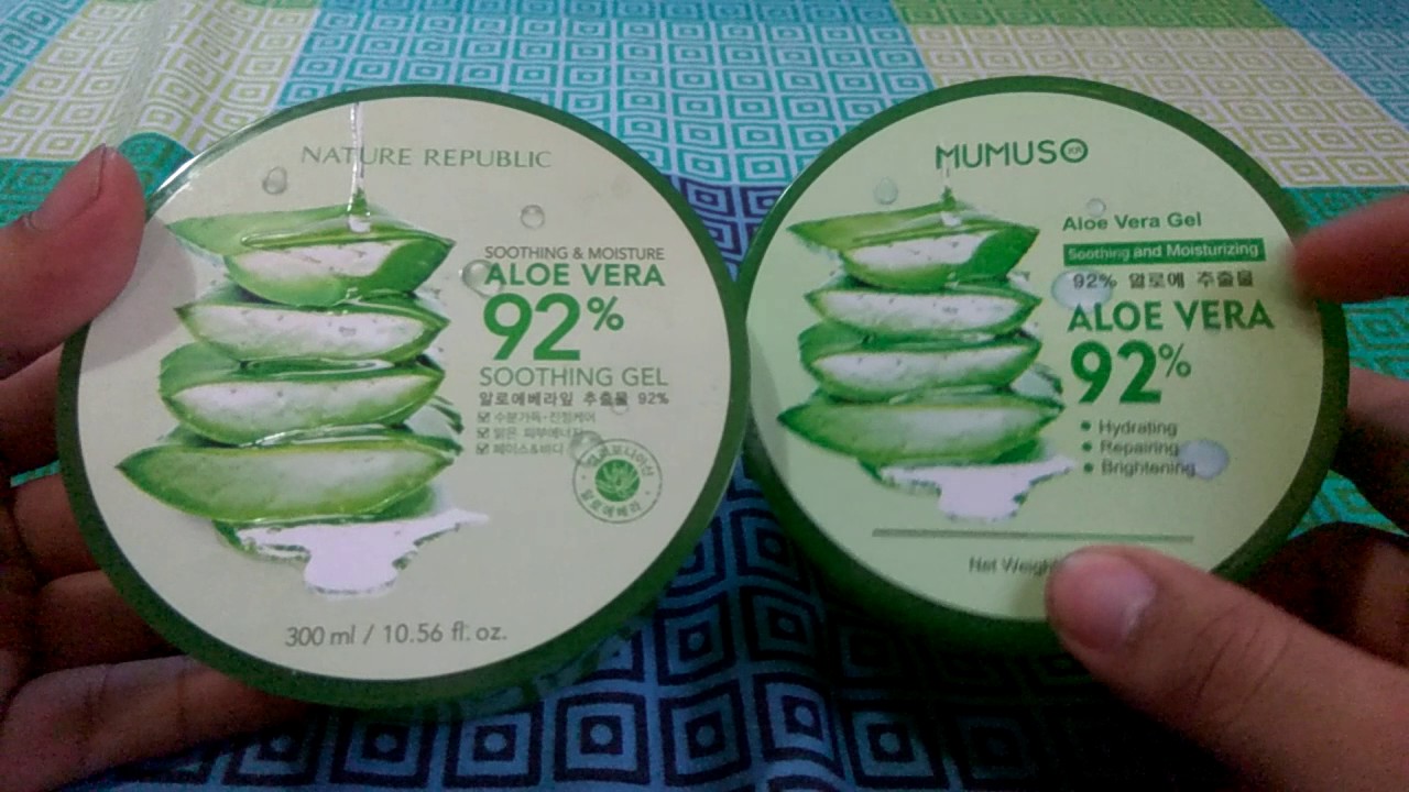 Tipid Tips Episode 1: Aloe Vera from Nature Republic Vs
