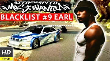 Need for Speed Most Wanted Blacklist 9 EARL Gameplay Walkthrough  No Commentary 1080p HD #NFSMW #NFS