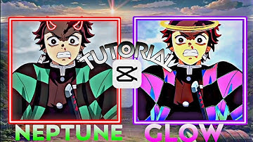Neptune Glow || Object colour change || Capcut Tutorial || Anime ||